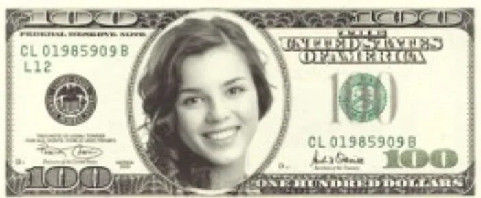 Custom funny money hundred dollar bill